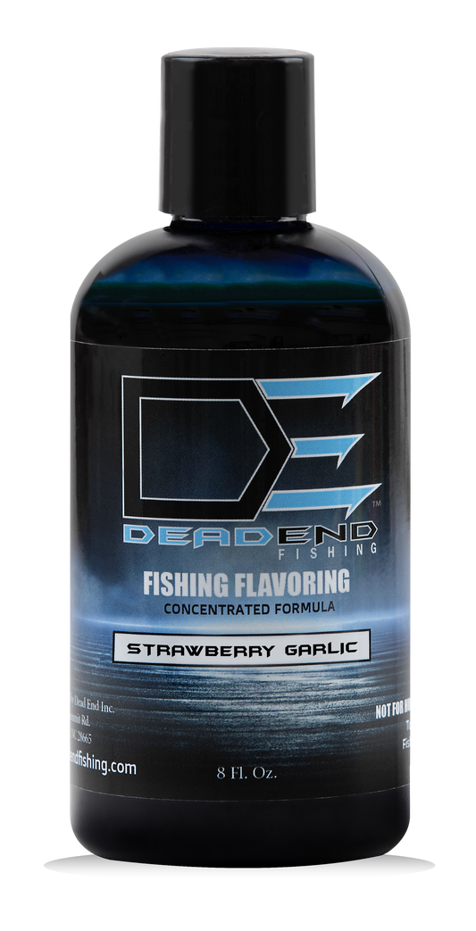 STRAWBERRY GARLIC - Dead End Fishing Flavoring 8oz.