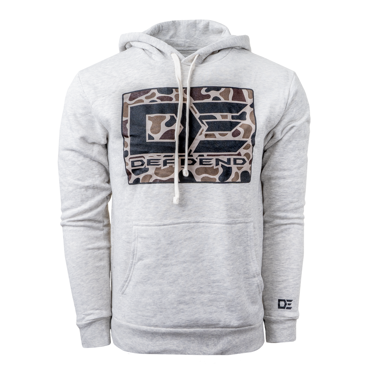 DE Dead End Old School Duck Camo Logo Hoodie- DE93020T