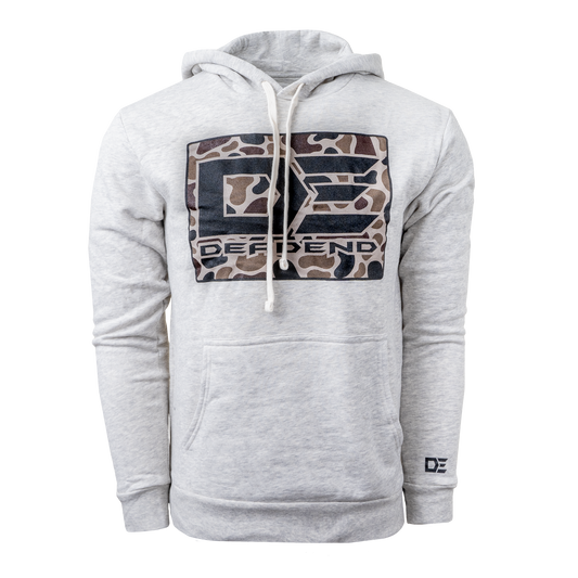 DE Dead End Old School Duck Camo Logo Hoodie- DE93020T