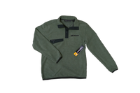 Dead End Outdoors Men's Dri Duck Brooks Sherpa Mountain Fleece Pullover- SAGE in color