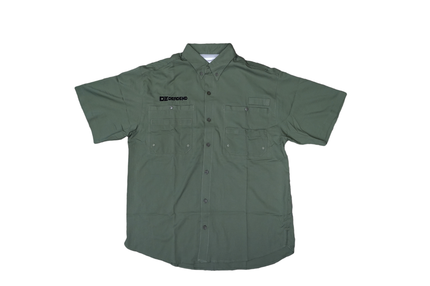 Dead End Men's Paragon Hatteras Performance Short Sleeve Fishing Shirt