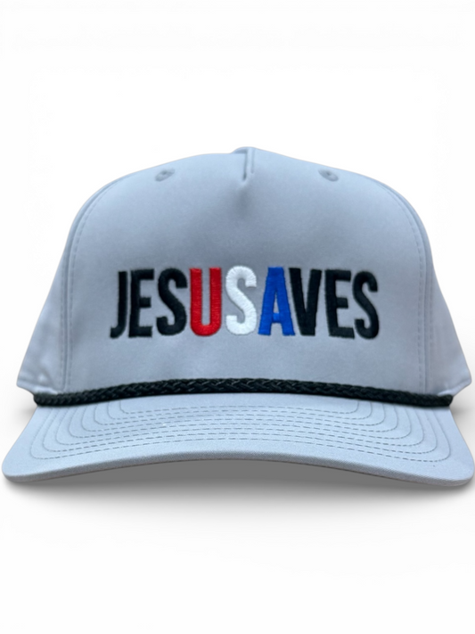 JESUS SAVES ROPE HAT