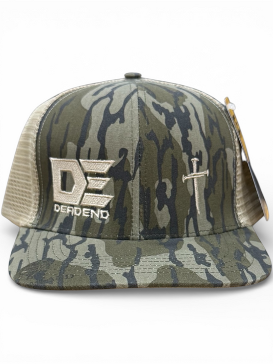 Dead End Camo Trucker Hat – Faith & Field Edition