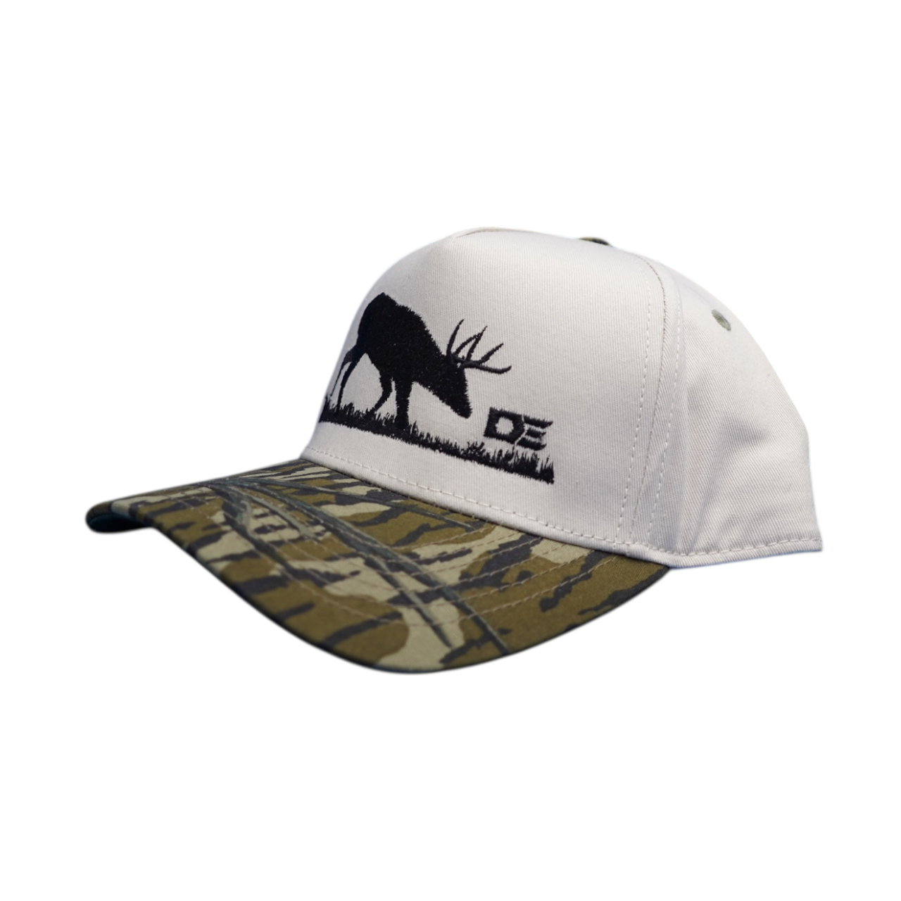 Mossy Oak Bottomland 112P- Dead End Outdoors Woven Patch Hat