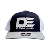 Dead End Classic Trucker Hat – Navy & White